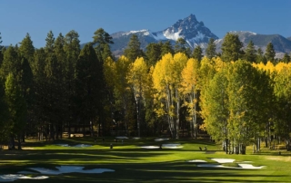 Big Meadow Golf Course and Mountains.