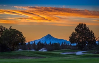 Sunset over Black Butte.