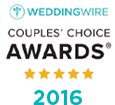 WeddingWire Couples Choice Awards 5 Stars 2016