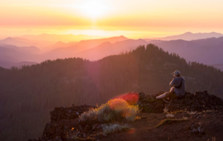 Black Butte sunrise.