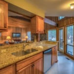 Black Butte 045 - Kitchen with walkout patio