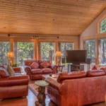 Glaze Meadow 399 - Living room with a fireplace