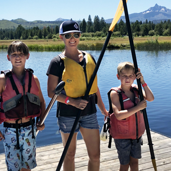 Paddling Lesson