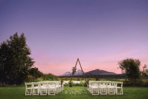 Picture of site of our Oregon elopement package ceremonies.