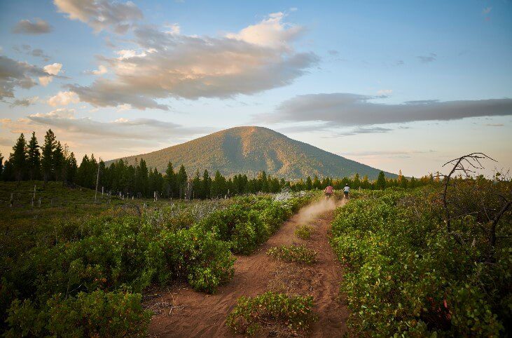 A photo of trails to explore during central Oregon adventures.