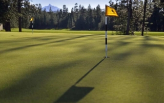 A portion of a golf course in Sisters, Oregon.