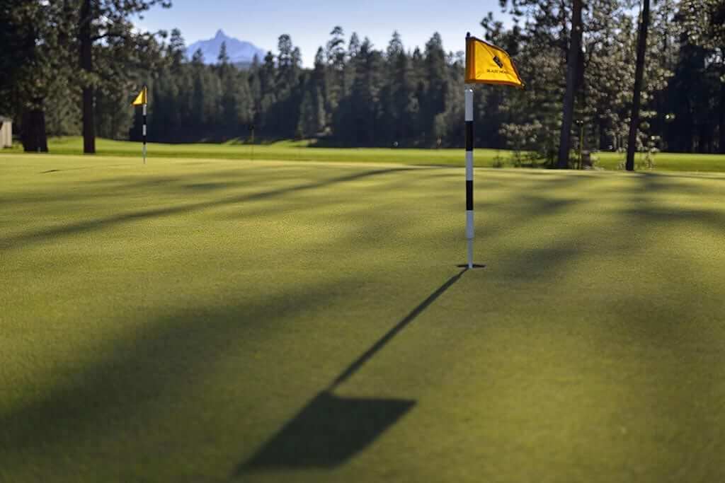 A portion of a golf course in Sisters, Oregon.