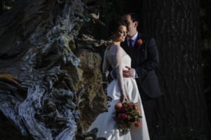 Couple at an Intimate Wedding