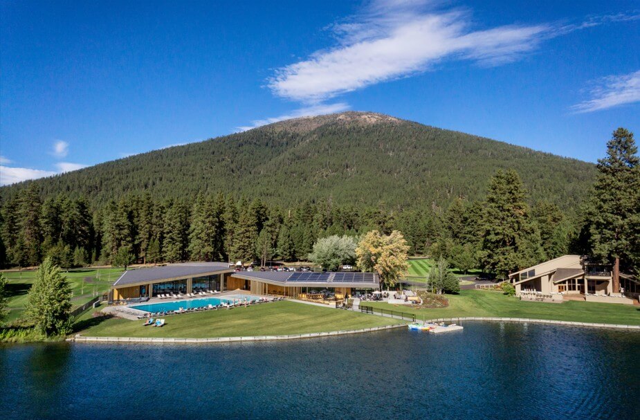 A view of a resort in Sisters to enjoy an Oregon vacation at.